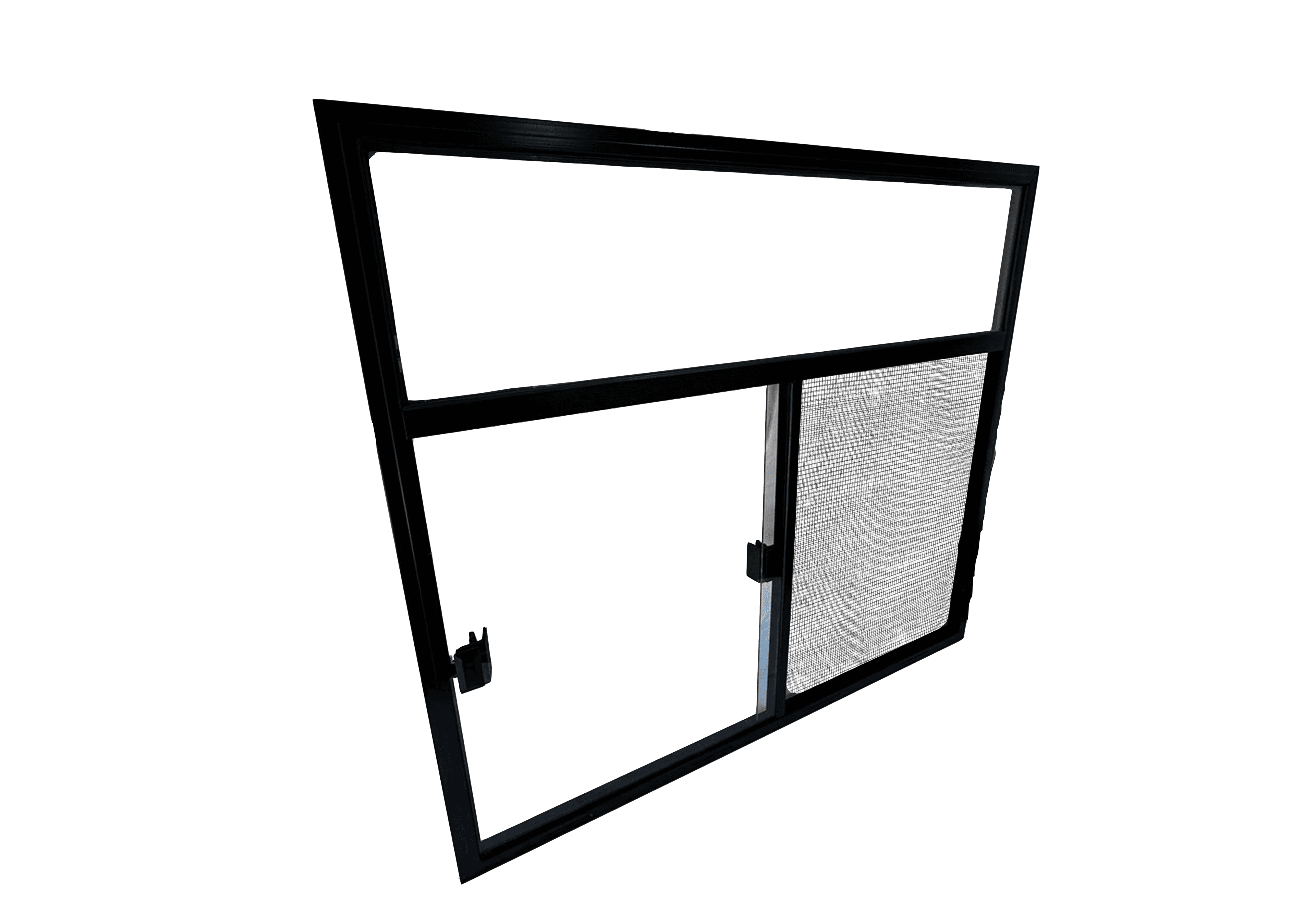 Ventana cuadrado doble corredizo